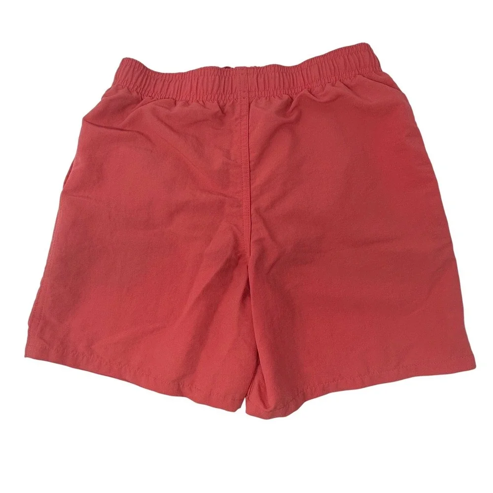 Patagonia Baggies Swim Trunks Youth Large Coral Lined Elastic Waist Shorts Kids